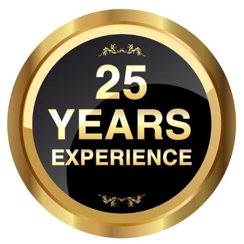 25 Years Experience